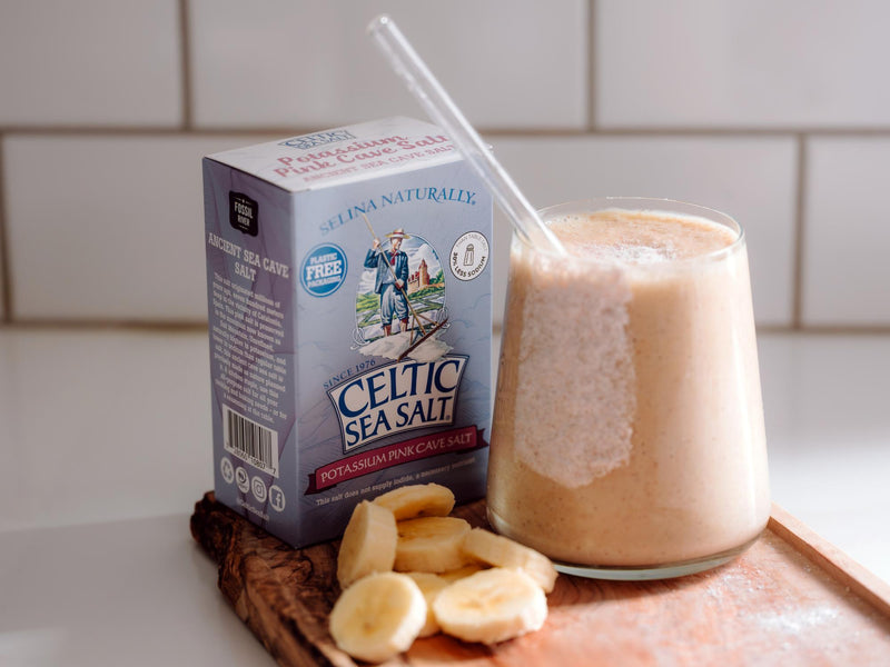 Salted Banana Almond Wake-Up Smoothie