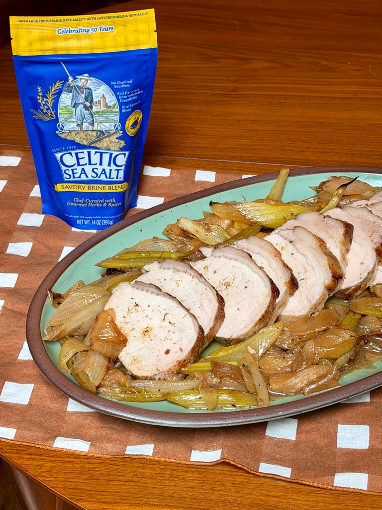 Brined & Roasted Pork Loin
