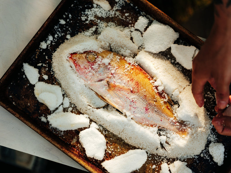 Oven-Baked Red Snapper with Herbs and Light Grey Celtic® Sea Salt