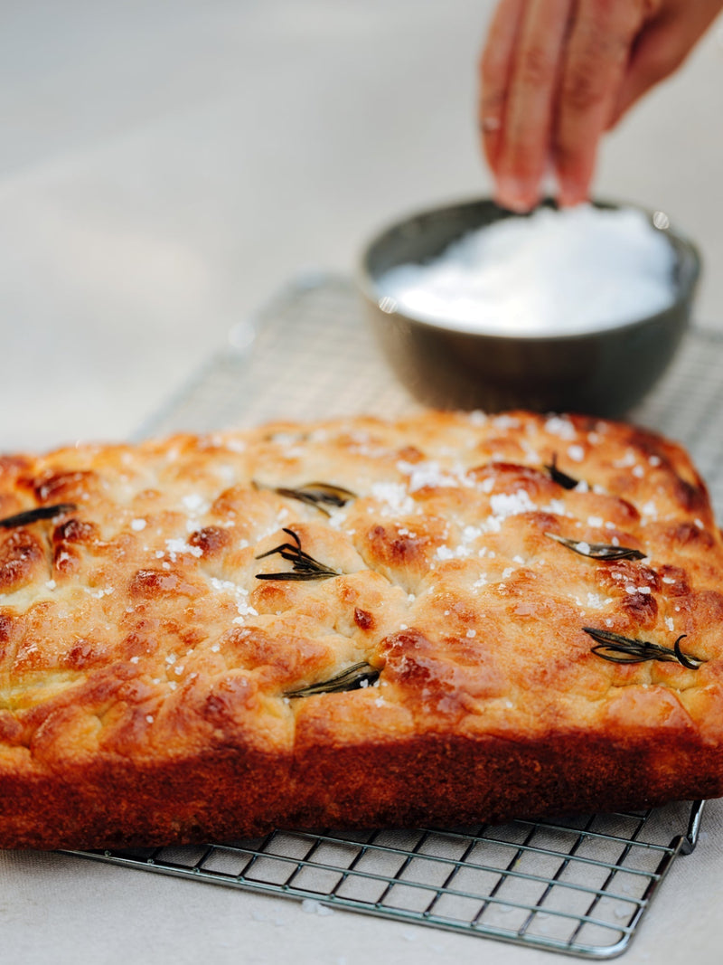Rustic Herbed Focaccia with Celtic Sea Salt®