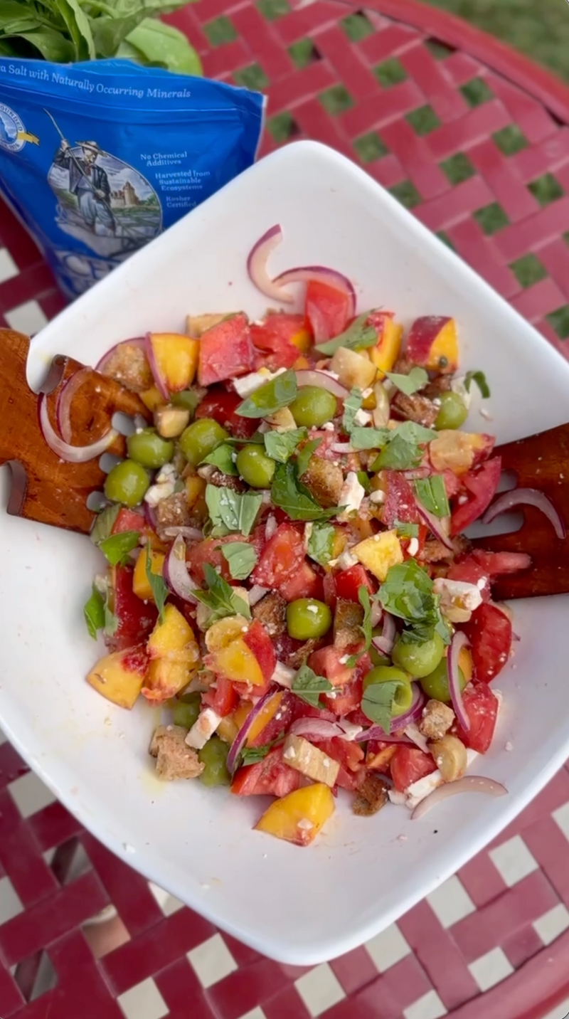 Panzanella Salad with Celtic Sea Salt®
