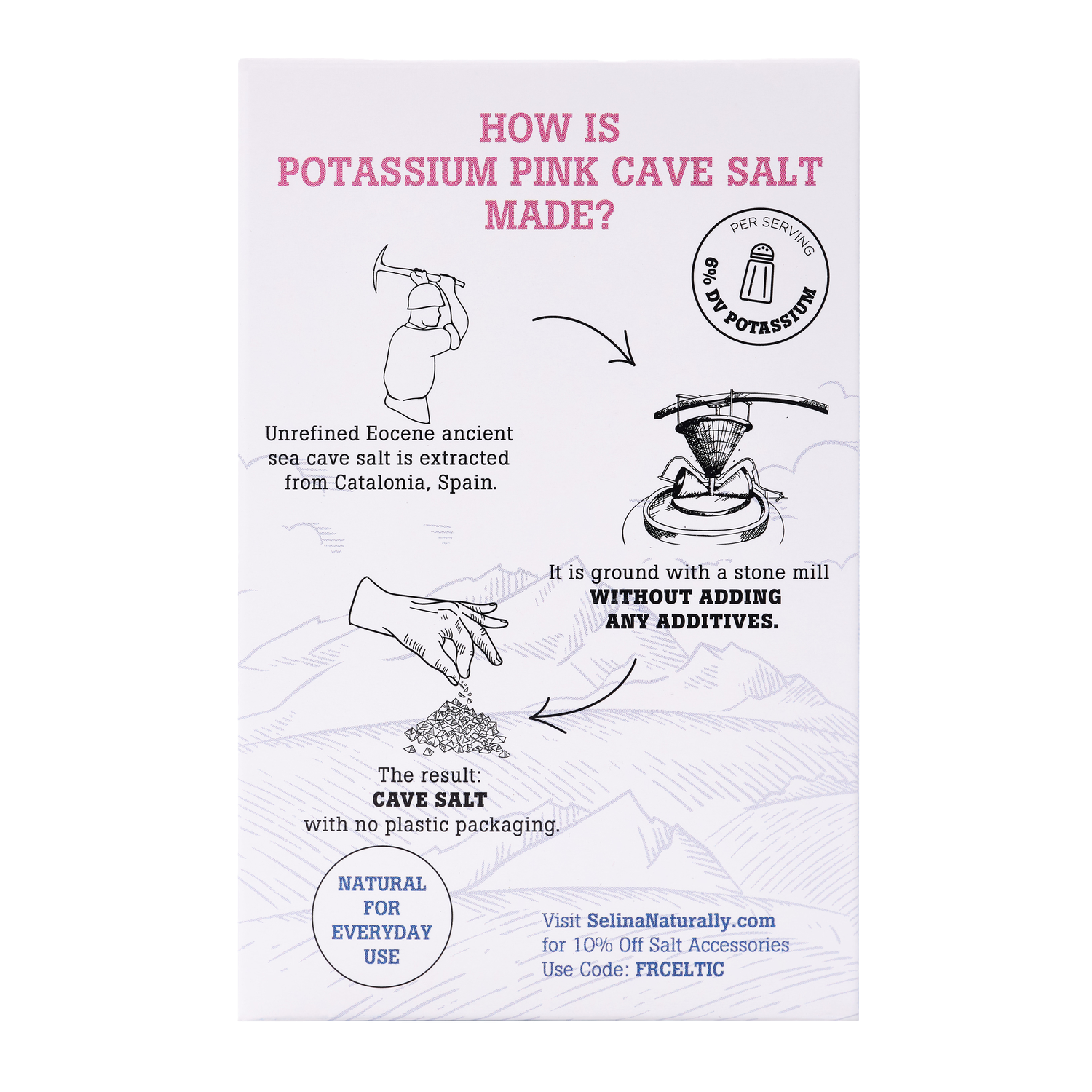 Celtic Pink Cave Salt