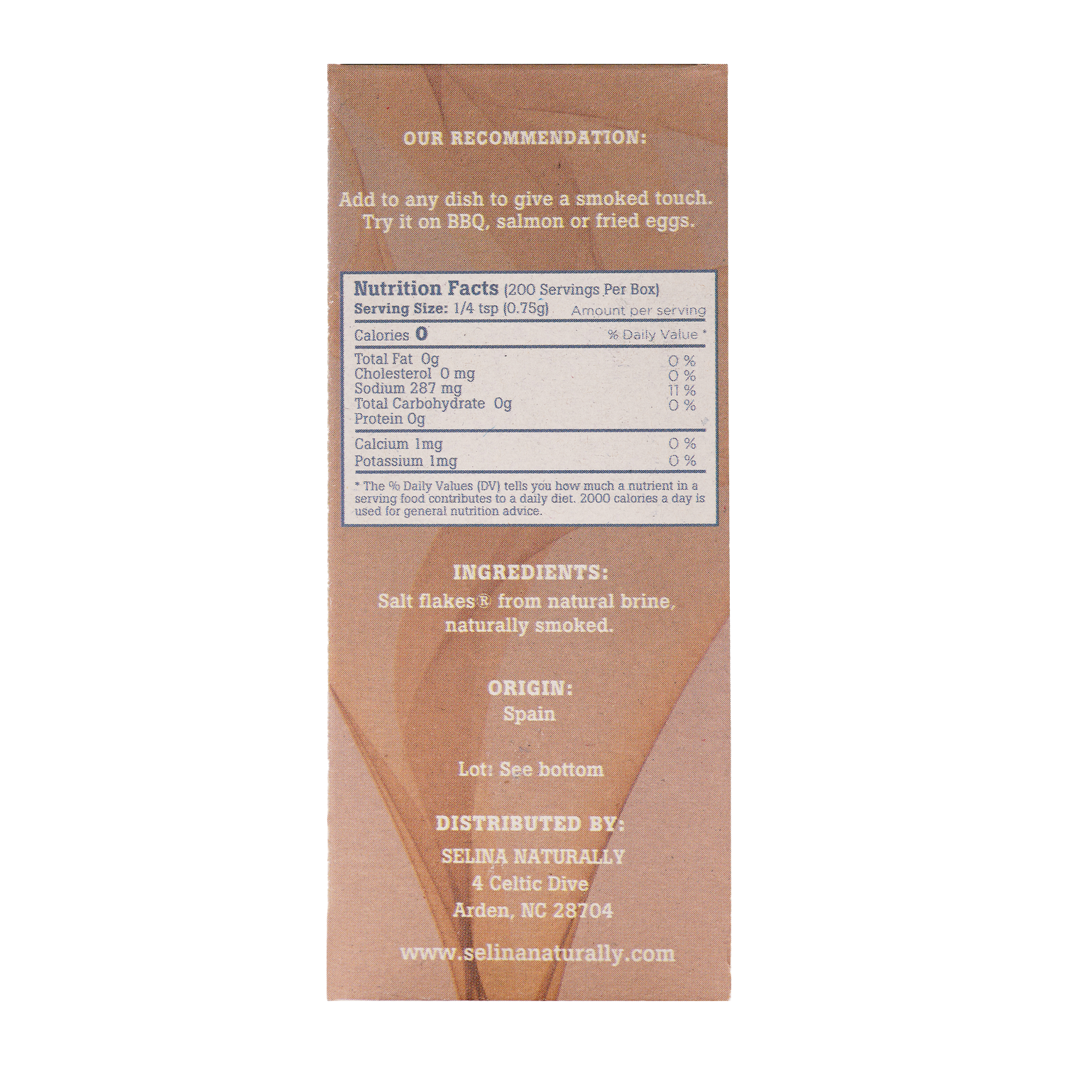 Celtic Sea Salt® Smoked Flake River Salt