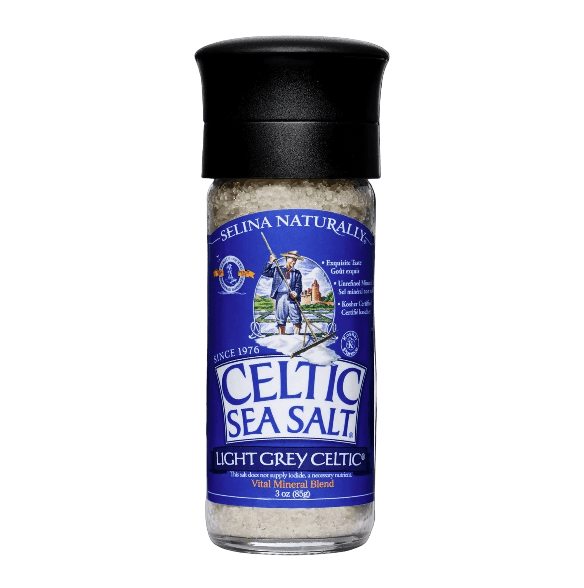 Light Grey Celtic 3oz Grinder