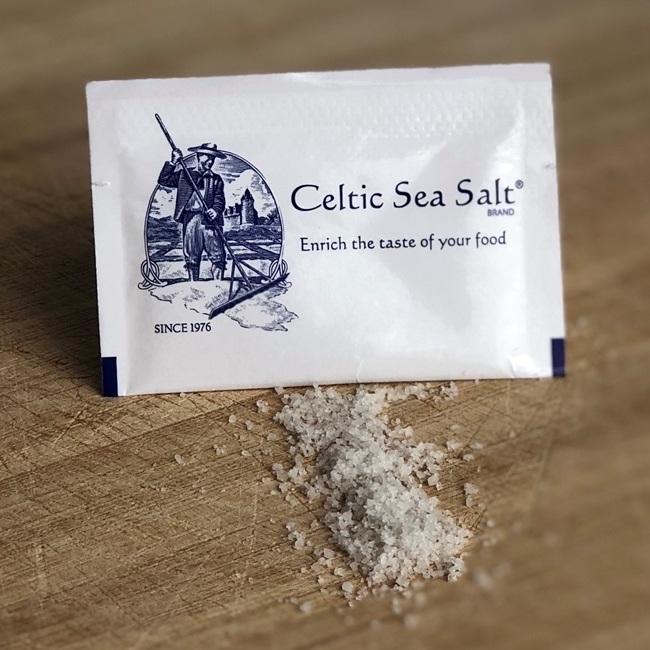 Fine Ground Celtic Sea Salt – (1) 16 Ounce Resealable Bag of Nutritious,  Classic Sea Salt, Great for Cooking, Baking, Pickling, Finishing and More